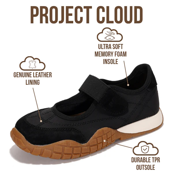Project Cloud Kids | Comfortable Sneakers | Memory Foam | Lightweight | Non-Slip - Little Donna - Image 9