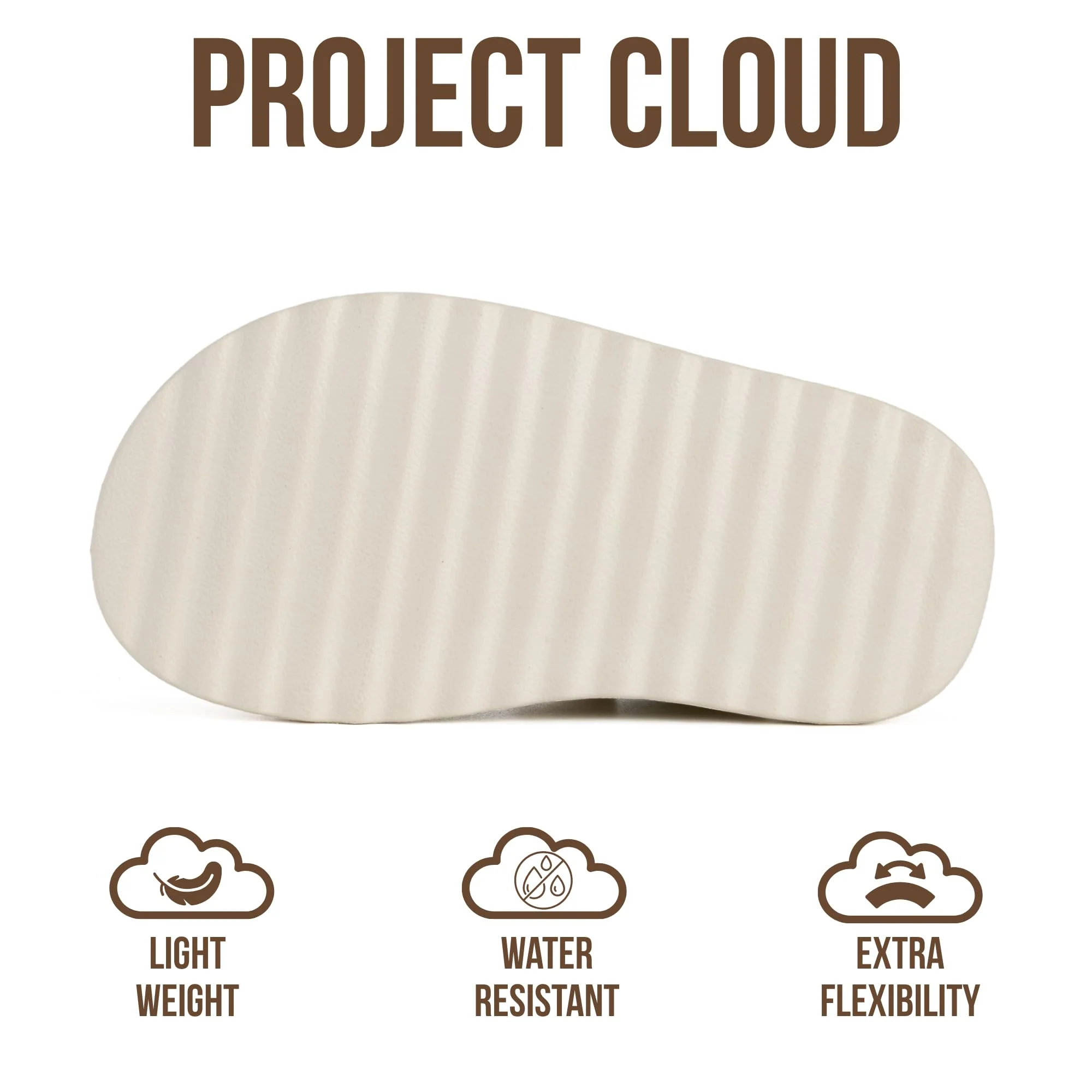Project Cloud Kids Sandals | Adjustable Straps Kids Sandals | Plush & Soft Insole | Lightweight | Non-Slip - Little Goldie - Image 10