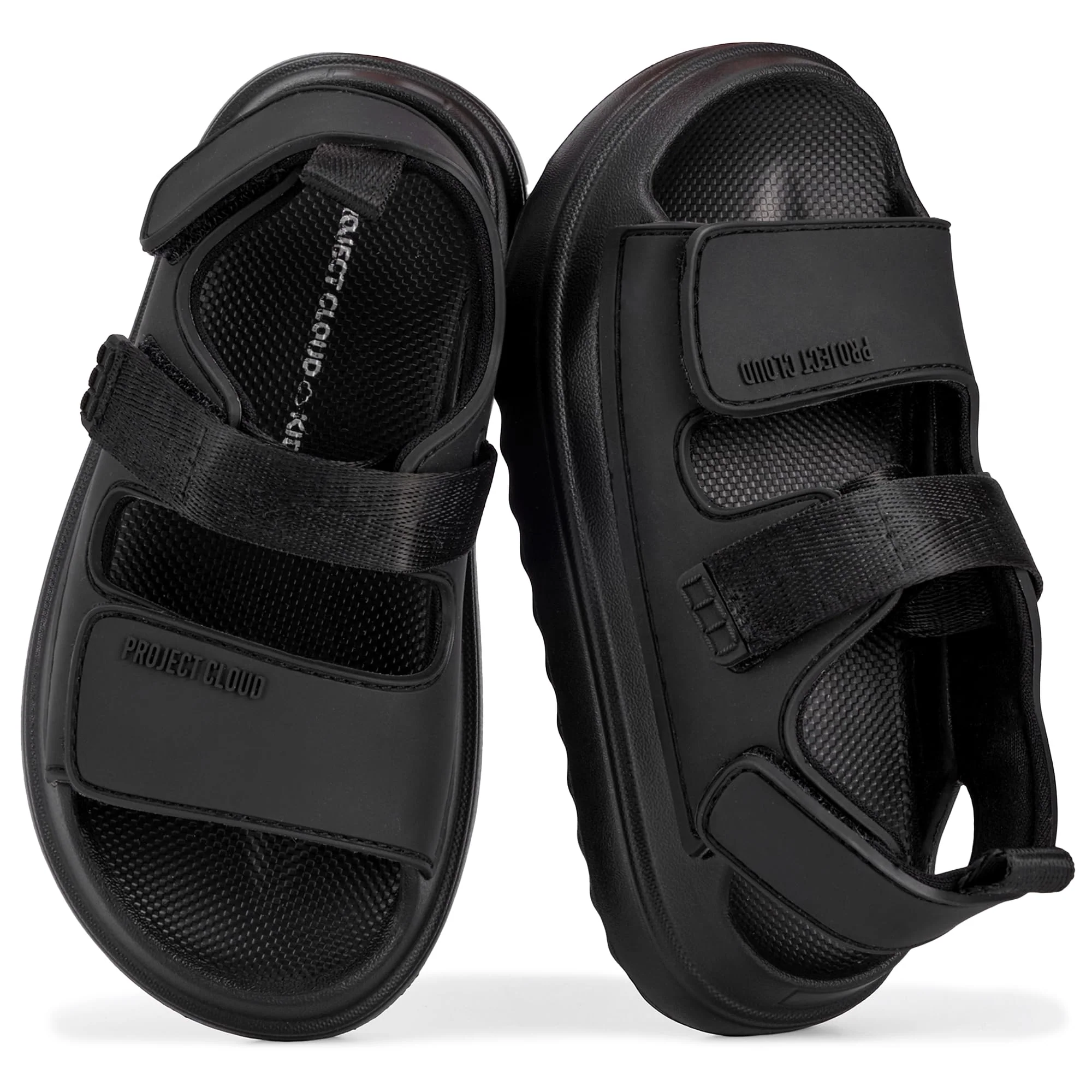 Project Cloud Kids Sandals | Adjustable Straps Kids Sandals | Plush & Soft Insole | Lightweight | Non-Slip - Little Goldie - Image 11