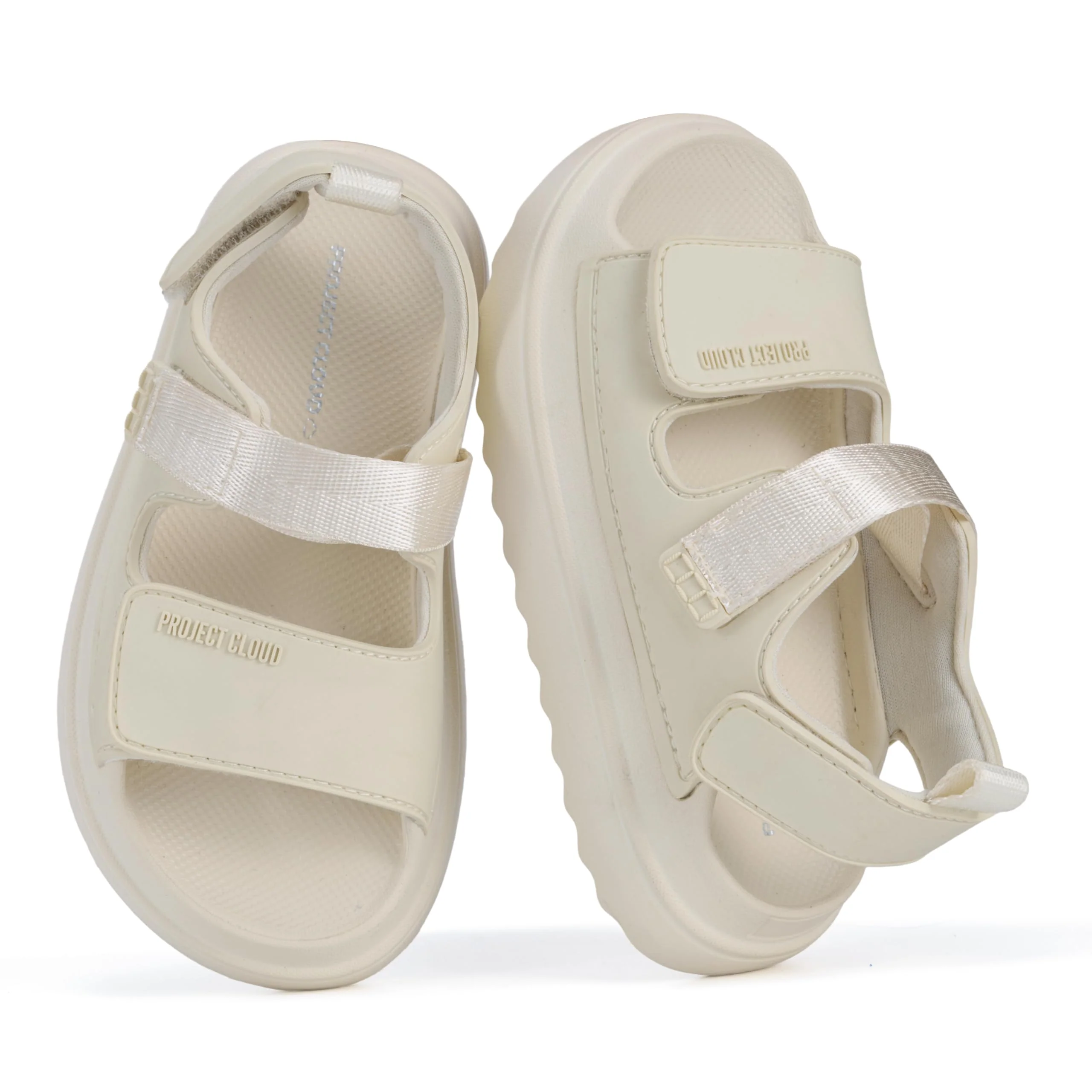 Project Cloud Kids Sandals | Adjustable Straps Kids Sandals | Plush & Soft Insole | Lightweight | Non-Slip - Little Goldie - Image 6
