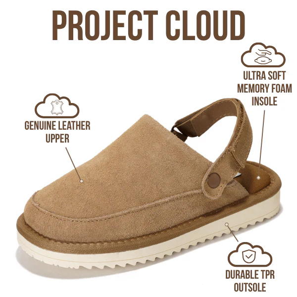Project Cloud Kids | Genuine Suede Clogs with Back strap | Lightweight | Non-Slip - Little Goldstar - Image 31