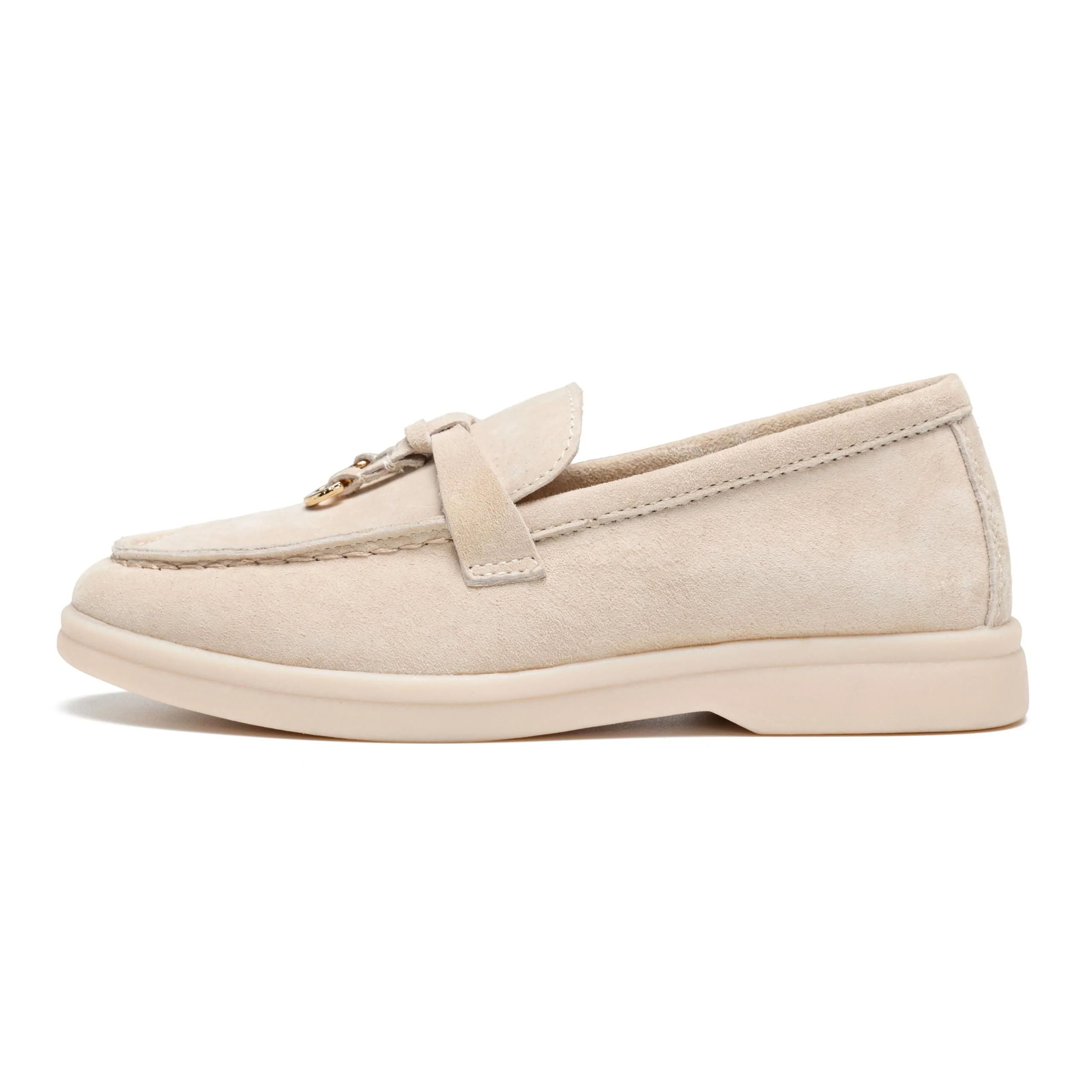 Project Cloud Kids Genuine Leather Girls Shoes Loafer | Memory Foam | Lightweight | Non-Slip - Little Iris - Image 12