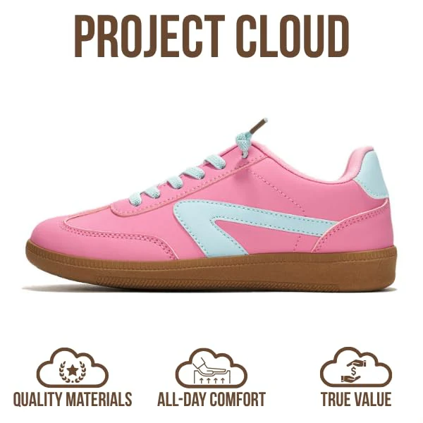 Project Cloud Kids | Lightweight Sneakers | Eco-Leather Upper | Memory Foam | Non-Slip - Little Irita - Image 10