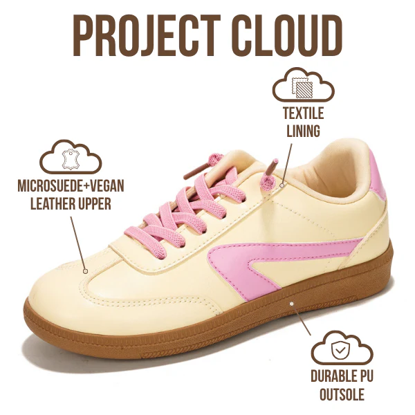 Project Cloud Kids | Lightweight Sneakers | Eco-Leather Upper | Memory Foam | Non-Slip - Little Irita - Image 15