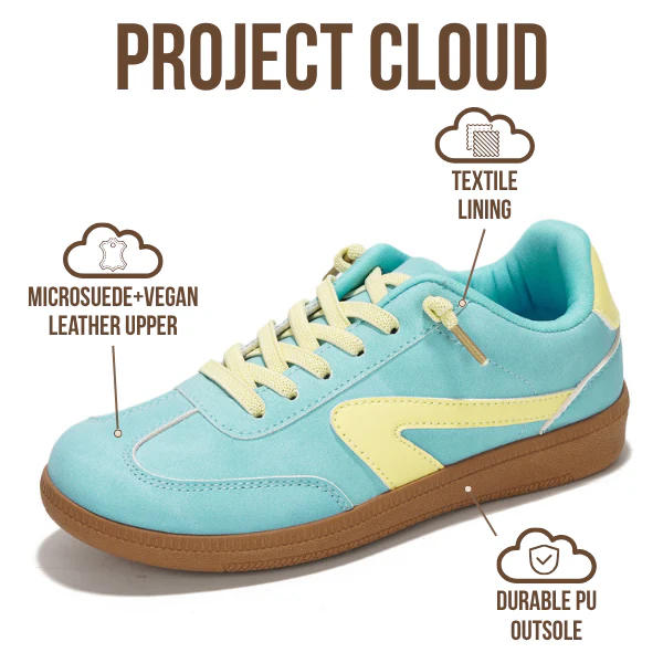 Project Cloud Kids | Lightweight Sneakers | Eco-Leather Upper | Memory Foam | Non-Slip - Little Irita - Image 21