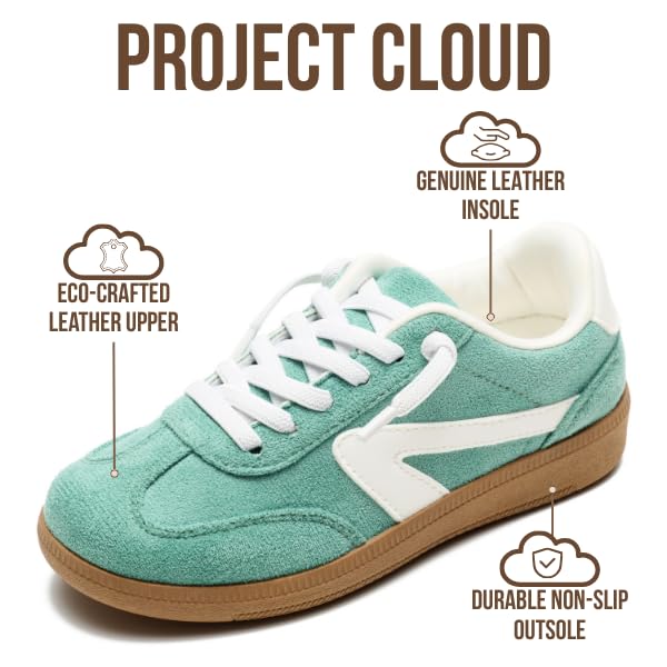 Project Cloud Kids | Lightweight Sneakers | Eco-Leather Upper | Memory Foam | Non-Slip - Little Irita - Image 38