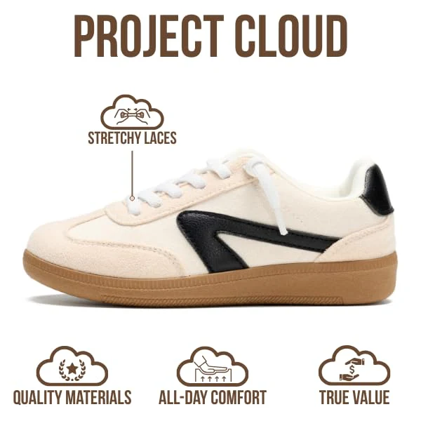 Project Cloud Kids | Lightweight Sneakers | Eco-Leather Upper | Memory Foam | Non-Slip - Little Irita - Image 49