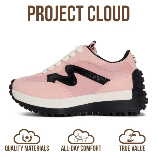Project Cloud Kids | Eco-Crafted Leather | Memory Foam | Lightweight Sneakers | Non-Slip - Little Lecco - Image 14