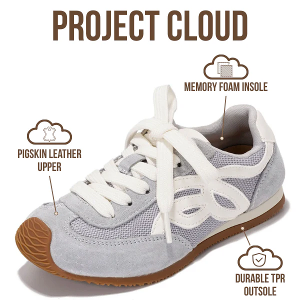 Project Cloud Kids | Sneakers for Girls | Memory Foam | Breathable | Lightweight | Non-Slip - Little Lowy - Image 13