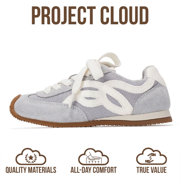 Project Cloud Kids | Sneakers for Girls | Memory Foam | Breathable | Lightweight | Non-Slip - Little Lowy - Image 14