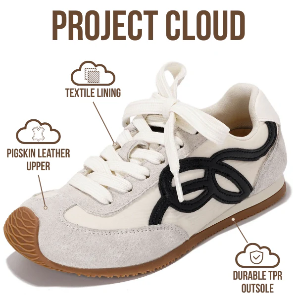 Project Cloud Kids | Sneakers for Girls | Memory Foam | Breathable | Lightweight | Non-Slip - Little Lowy - Image 17