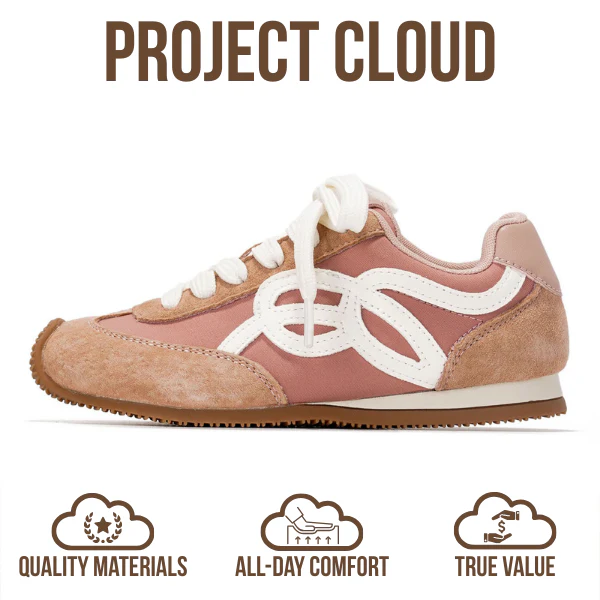Project Cloud Kids | Sneakers for Girls | Memory Foam | Breathable | Lightweight | Non-Slip - Little Lowy - Image 4