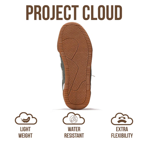 Project Cloud Kids | Sneakers for Boys & Girls | Memory Foam | Lightweight | Non-Slip - Little Verdy - Image 17