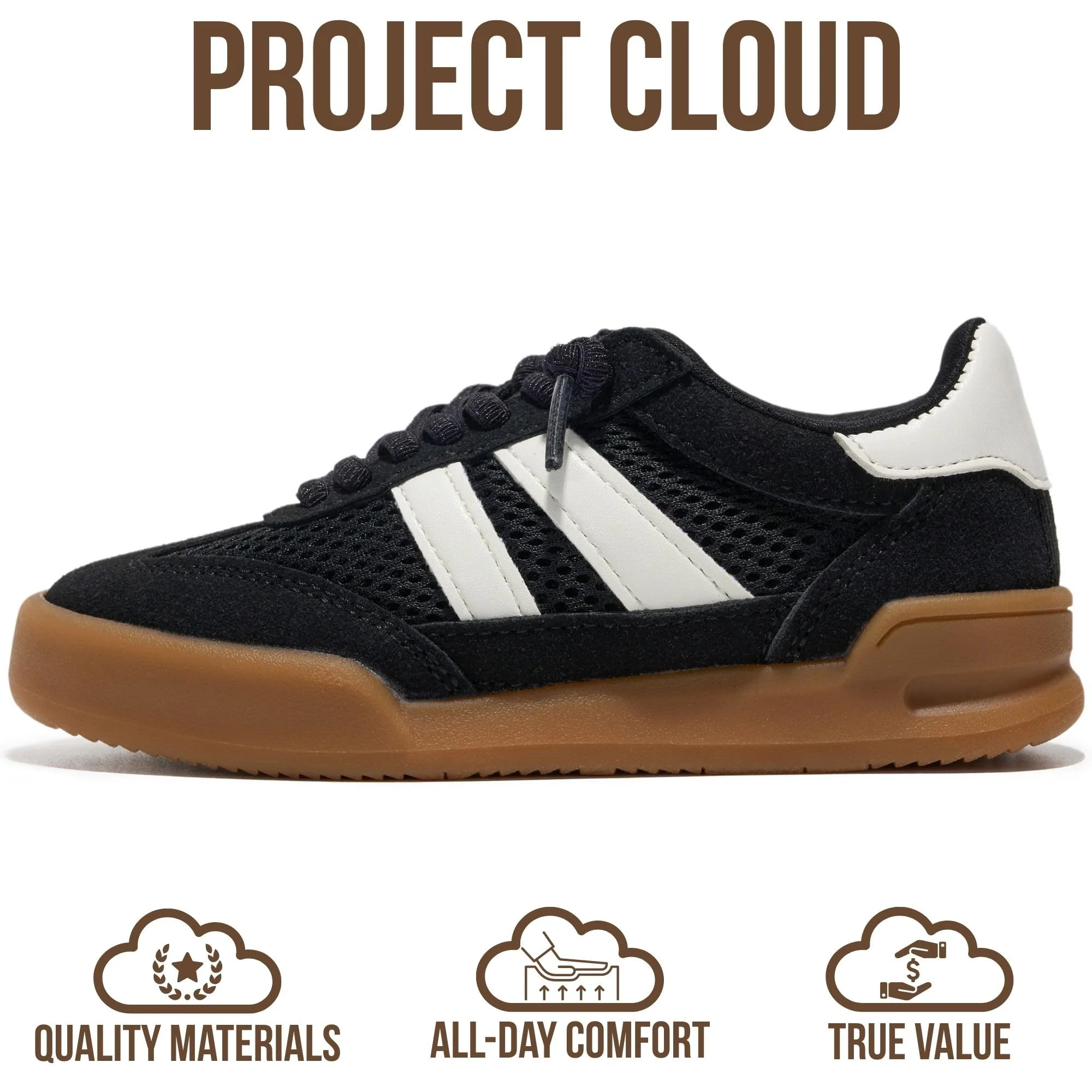 Project Cloud Kids | Sneakers for Boys & Girls | Memory Foam | Lightweight | Non-Slip - Little Verdy - Image 46