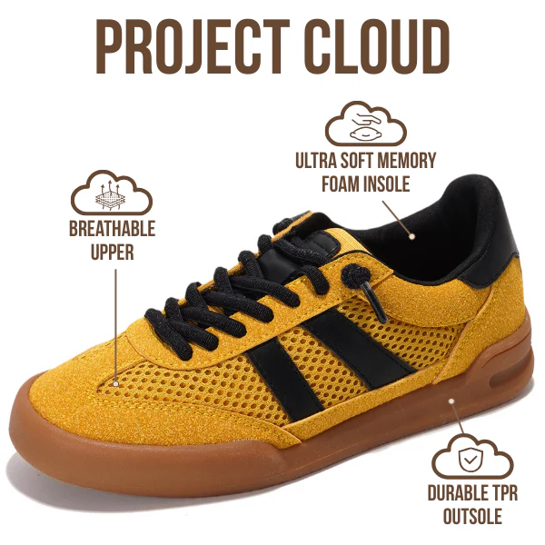 Project Cloud Kids | Sneakers for Boys & Girls | Memory Foam | Lightweight | Non-Slip - Little Verdy - Image 9