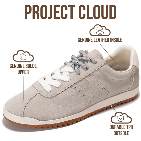 Project Cloud Women's | Fashion Sneakers for Women | Lace-up | Memory Foam | Lightweight | Non-Slip - Lynn - Image 26