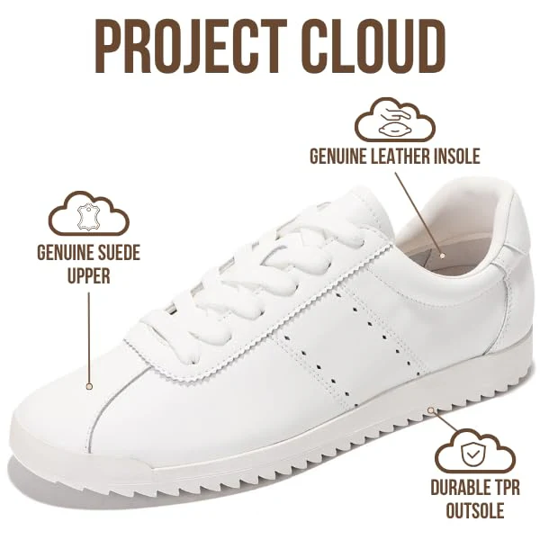Project Cloud Women's | Fashion Sneakers for Women | Lace-up | Memory Foam | Lightweight | Non-Slip - Lynn - Image 3