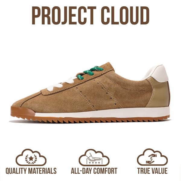 Project Cloud Women's | Fashion Sneakers for Women | Lace-up | Memory Foam | Lightweight | Non-Slip - Lynn - Image 33