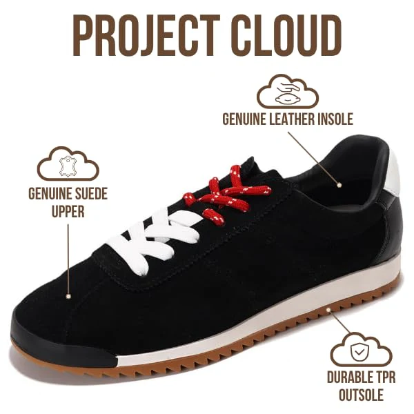 Project Cloud Women's | Fashion Sneakers for Women | Lace-up | Memory Foam | Lightweight | Non-Slip - Lynn - Image 8