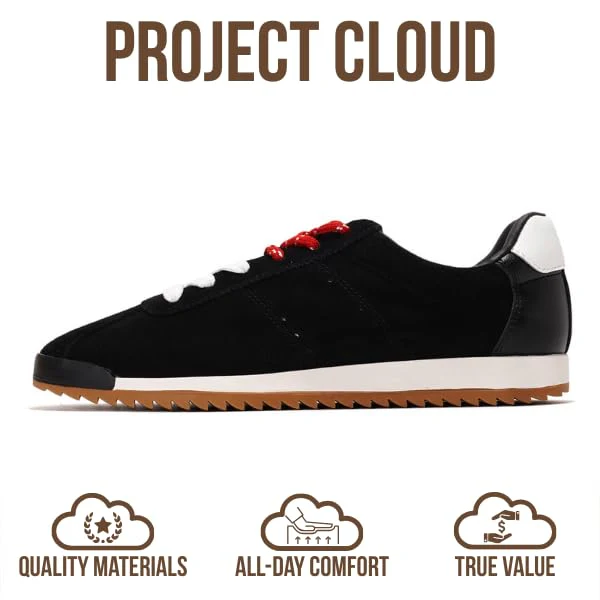 Project Cloud Women's | Fashion Sneakers for Women | Lace-up | Memory Foam | Lightweight | Non-Slip - Lynn - Image 9