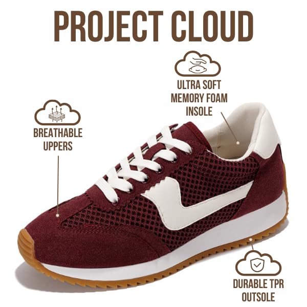 Project Cloud Women's | Fashion Sneakers | ProjectPlush Technology | Lightweight | Anti-Slip - Madison - Image 39