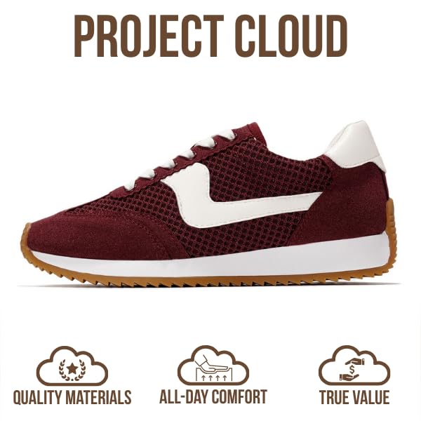Project Cloud Women's | Fashion Sneakers | ProjectPlush Technology | Lightweight | Anti-Slip - Madison - Image 40