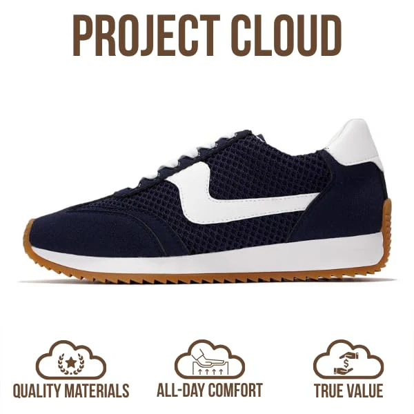 Project Cloud Women's | Fashion Sneakers | ProjectPlush Technology | Lightweight | Anti-Slip - Madison - Image 46