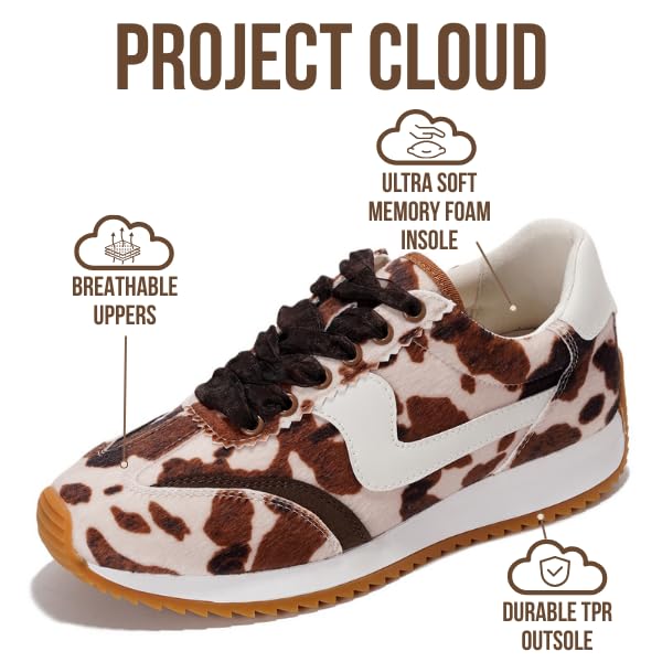 Project Cloud Women's | Fashion Sneakers | ProjectPlush Technology | Lightweight | Anti-Slip - Madison - Image 51