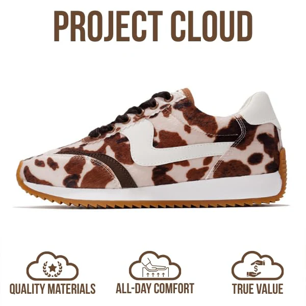 Project Cloud Women's | Fashion Sneakers | ProjectPlush Technology | Lightweight | Anti-Slip - Madison - Image 52