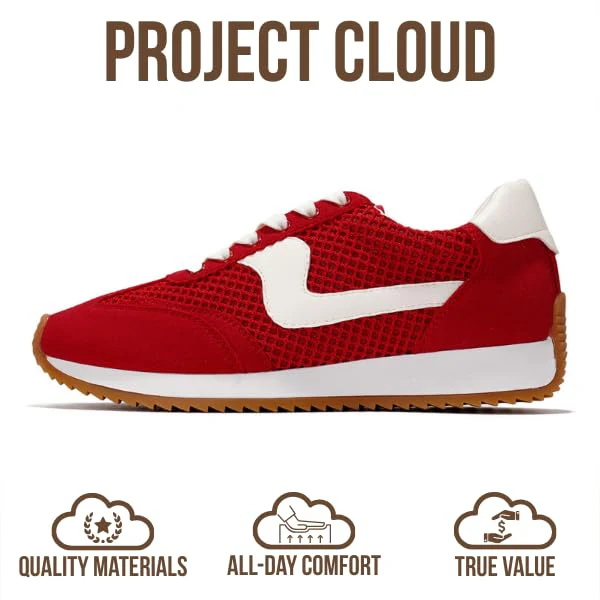 Project Cloud Women's | Fashion Sneakers | ProjectPlush Technology | Lightweight | Anti-Slip - Madison - Image 64