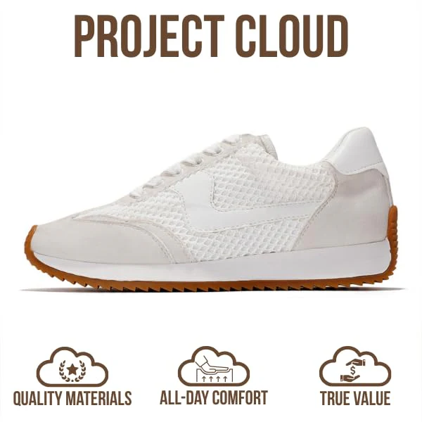 Project Cloud Women's | Fashion Sneakers | ProjectPlush Technology | Lightweight | Anti-Slip - Madison - Image 76