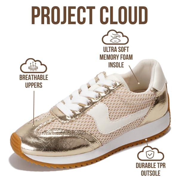 Project Cloud Women's | Fashion Sneakers | ProjectPlush Technology | Lightweight | Anti-Slip - Madison - Image 81