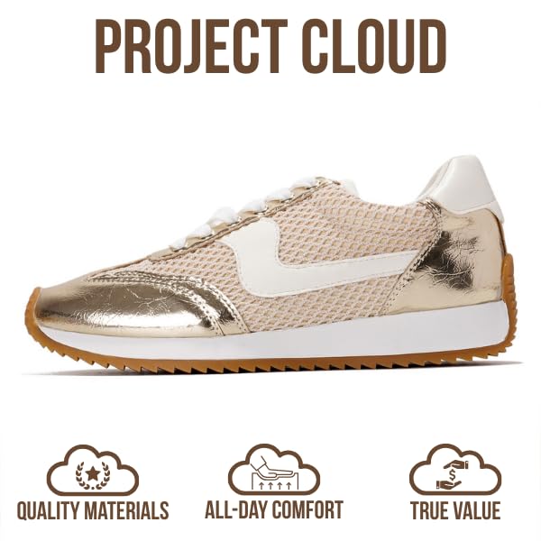 Project Cloud Women's | Fashion Sneakers | ProjectPlush Technology | Lightweight | Anti-Slip - Madison - Image 82