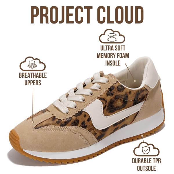 Project Cloud Women's | Fashion Sneakers | ProjectPlush Technology | Lightweight | Anti-Slip - Madison - Image 87