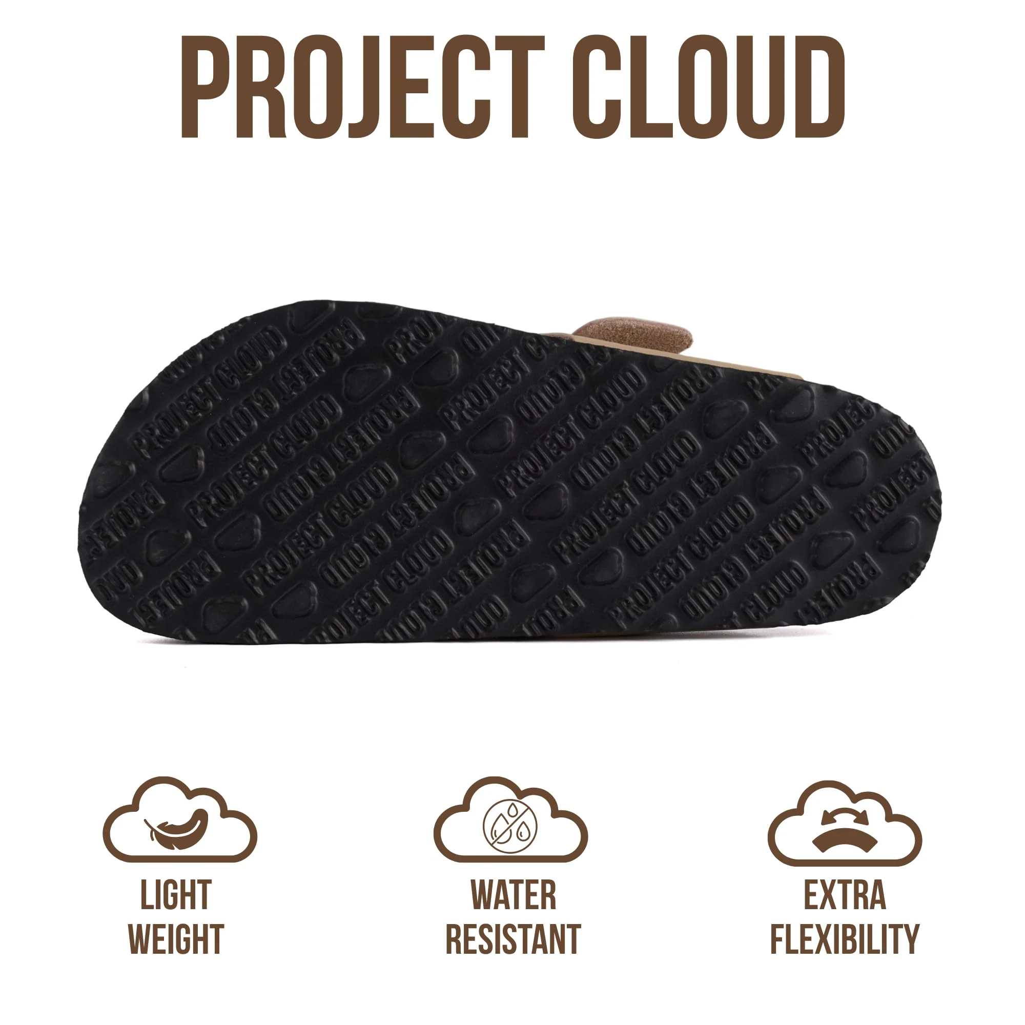 Project Cloud Women's | 100% Genuine Leather Thong Sandals | Memory Foam Insole | Lightweight | Non-Slip - Malaga - Image 5