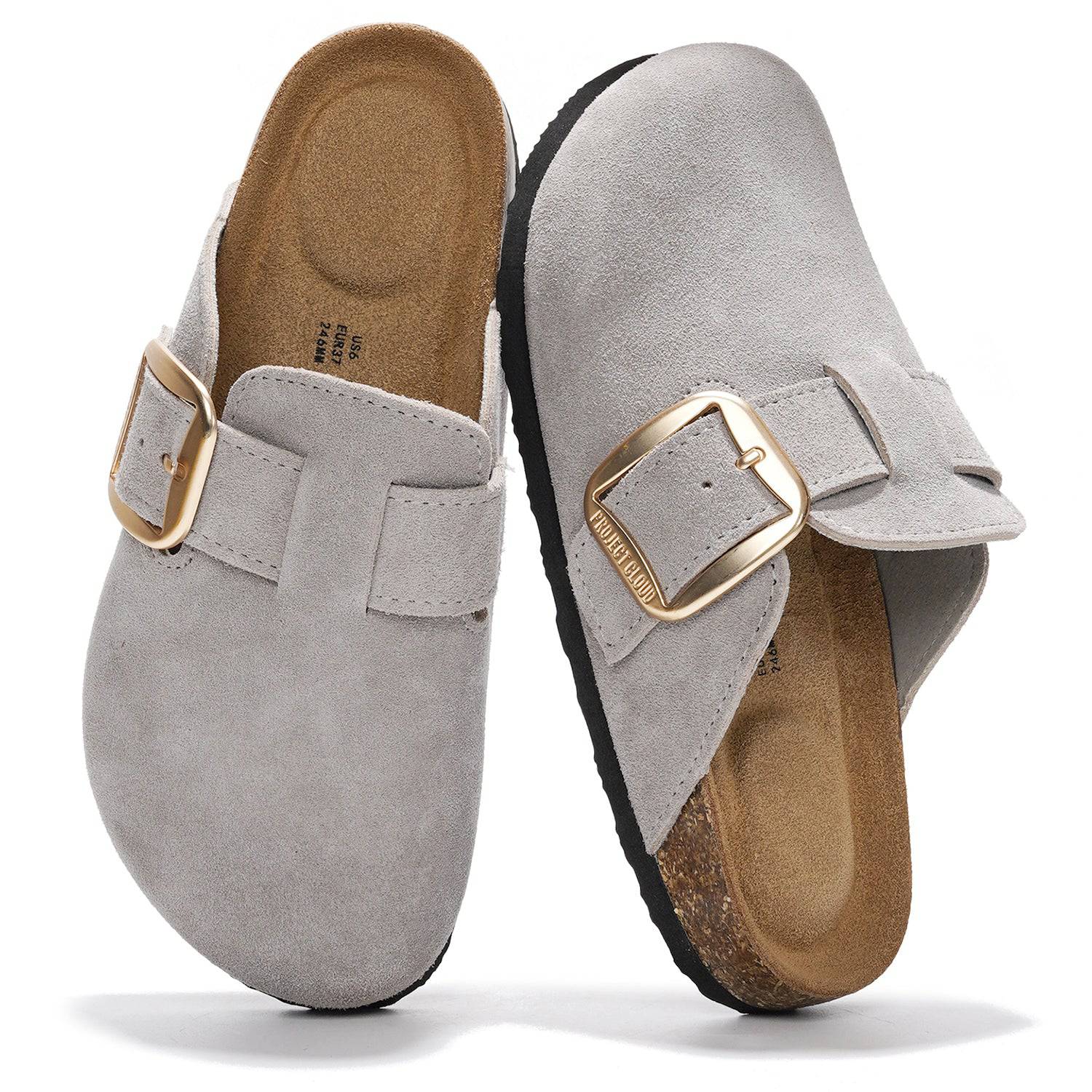 Project Cloud Women's | Genuine Leather Clogs | Memory Foam | Lightweight | Non-Slip - Manchester - Image 21