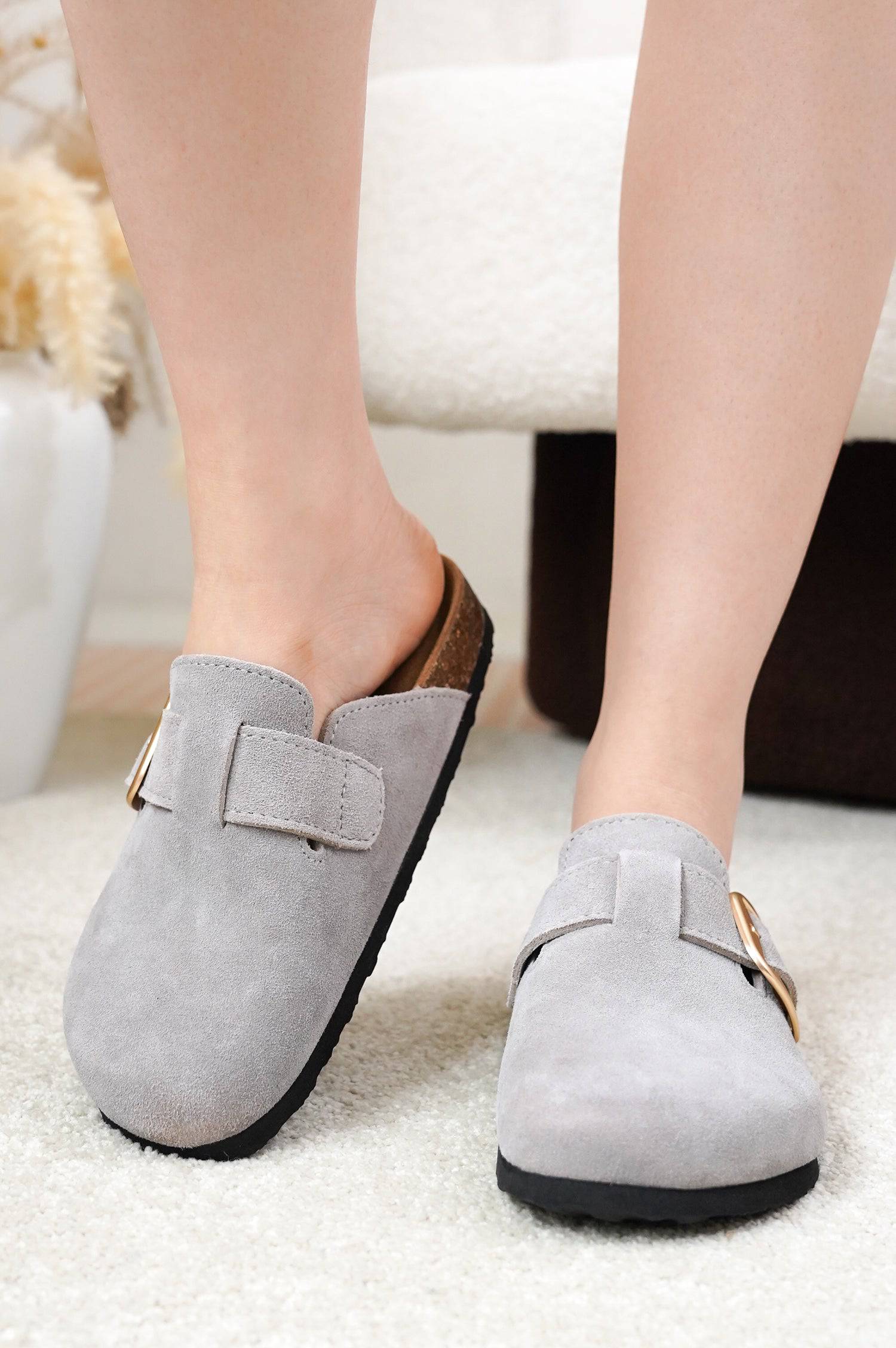 Project Cloud Women's | Genuine Leather Clogs | Memory Foam | Lightweight | Non-Slip - Manchester - Image 25