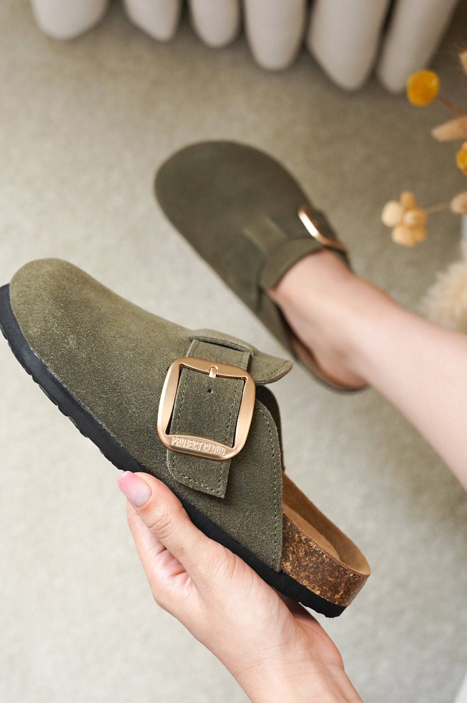 Project Cloud Women's | Genuine Leather Clogs | Memory Foam | Lightweight | Non-Slip - Manchester - Image 30
