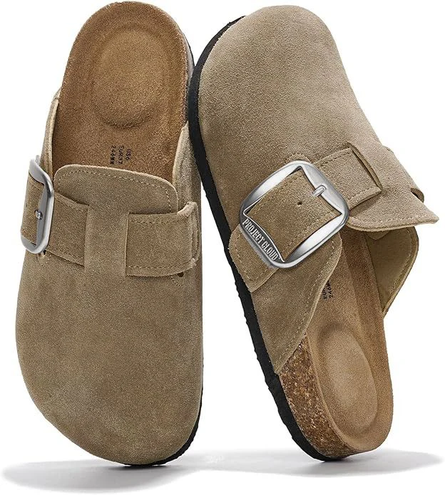 Project Cloud Women's | Genuine Leather Clogs | Memory Foam | Lightweight | Non-Slip - Manchester - Image 46