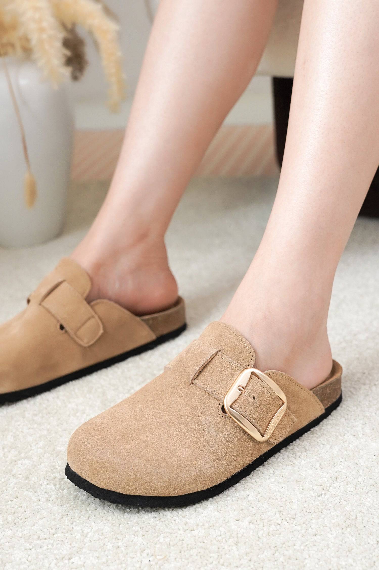 Project Cloud Women's | Genuine Leather Clogs | Memory Foam | Lightweight | Non-Slip - Manchester - Image 5