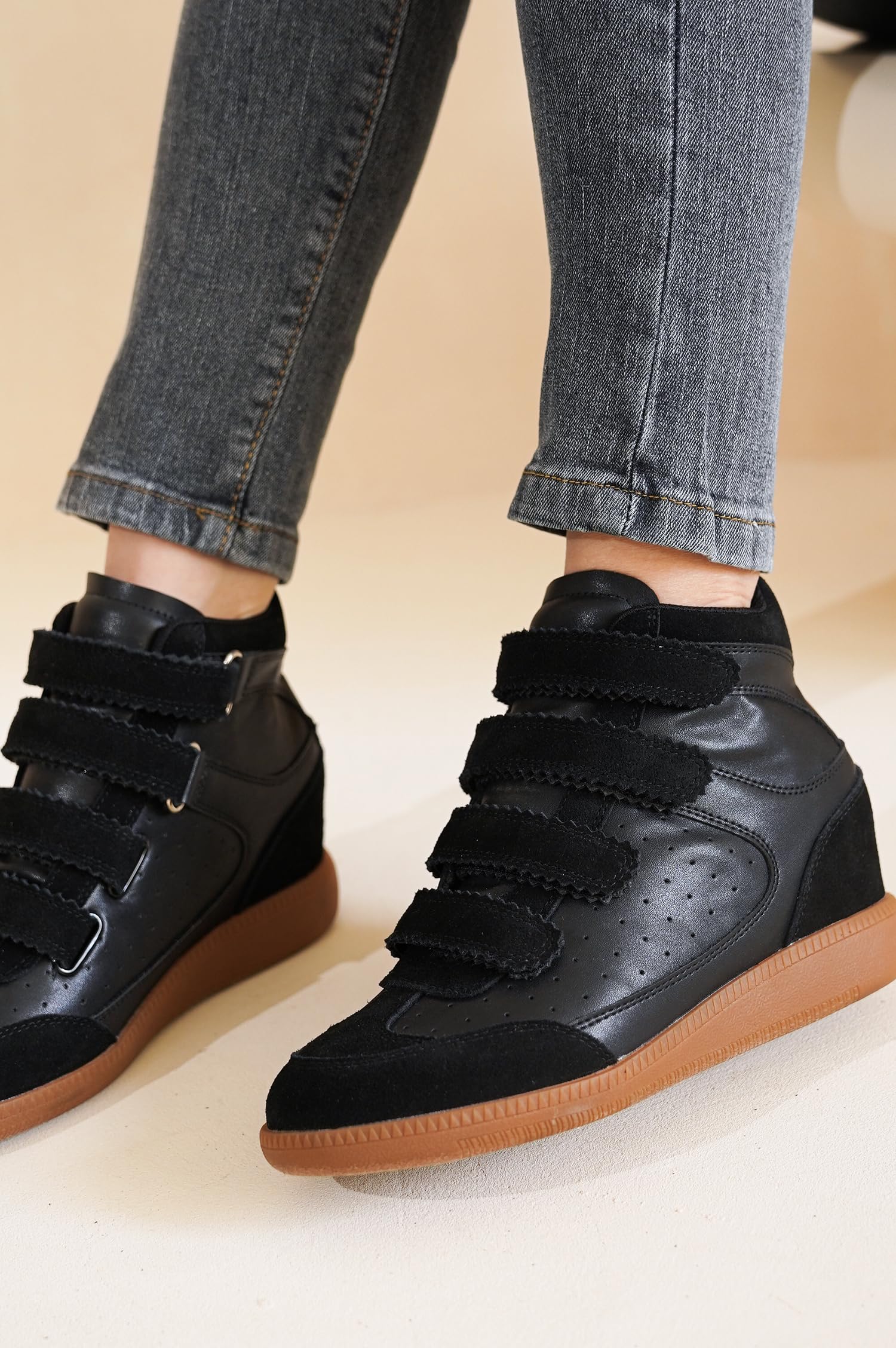 Project Cloud Women's | Stylish Wedge Sneakers | Memory Foam Insole | Lightweight | Non-Slip - Marant - Image 12