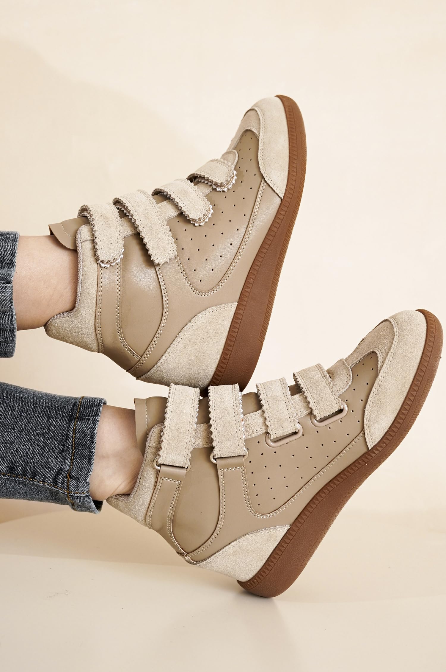 Project Cloud Women's | Stylish Wedge Sneakers | Memory Foam Insole | Lightweight | Non-Slip - Marant - Image 24