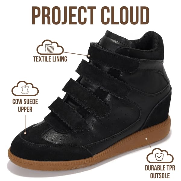 Project Cloud Women's | Stylish Wedge Sneakers | Memory Foam Insole | Lightweight | Non-Slip - Marant - Image 9