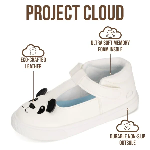 Project Cloud Kids | Mary Jane Sneakers with Terry Cloth Lining | Hook-and-Loop | Memory Foam | Lightweight | Non-Slip Toddlers & Kids - Image 13