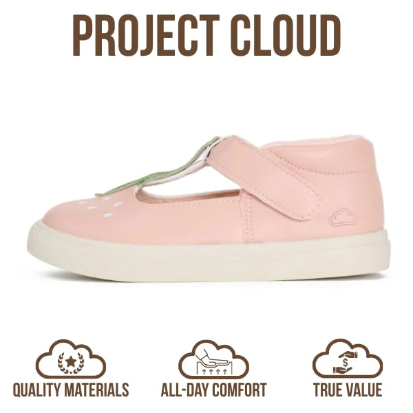 Project Cloud Kids | Mary Jane Sneakers with Terry Cloth Lining | Hook-and-Loop | Memory Foam | Lightweight | Non-Slip Toddlers & Kids - Image 19