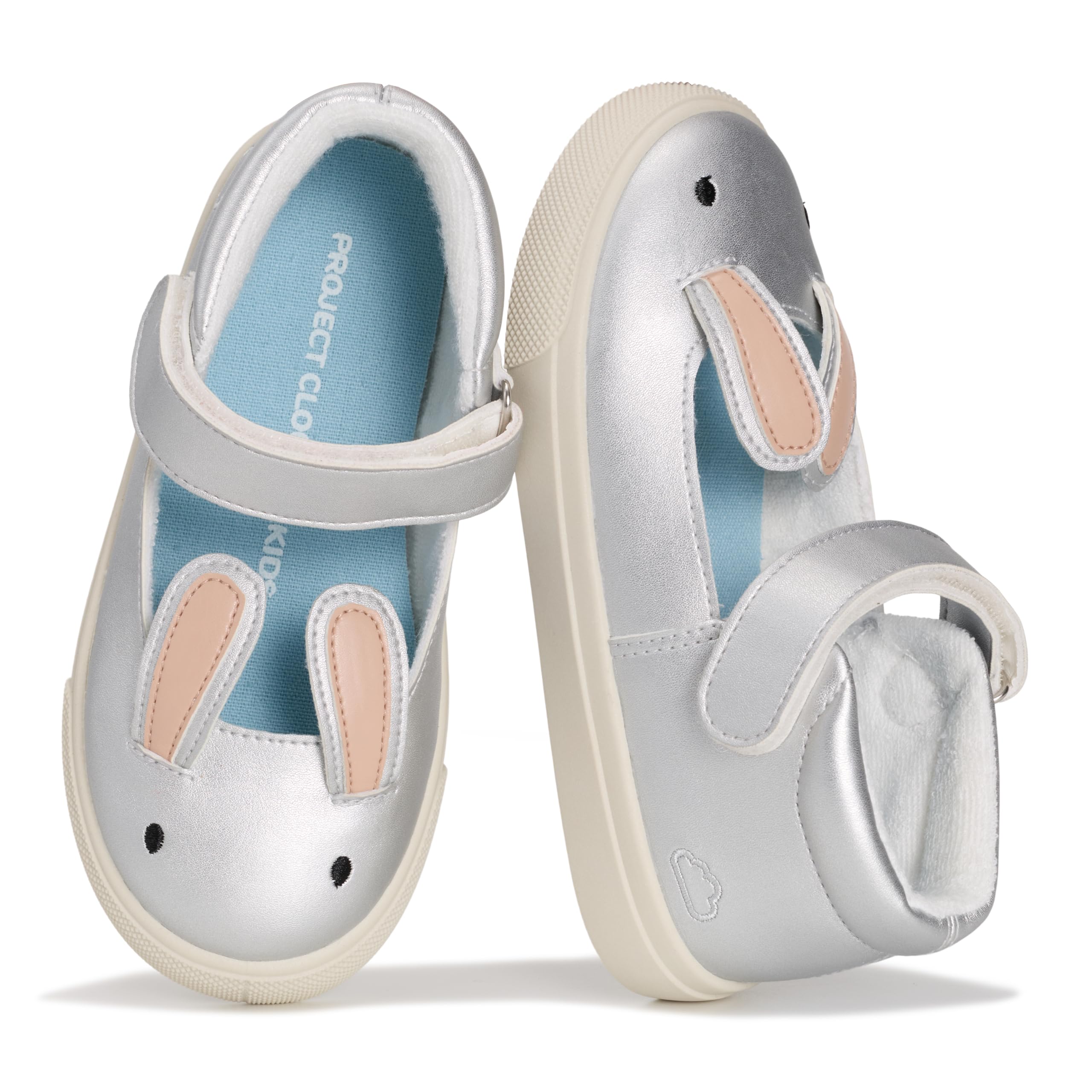 Project Cloud Kids | Mary Jane Sneakers with Terry Cloth Lining | Hook-and-Loop | Memory Foam | Lightweight | Non-Slip Toddlers & Kids - Image 21