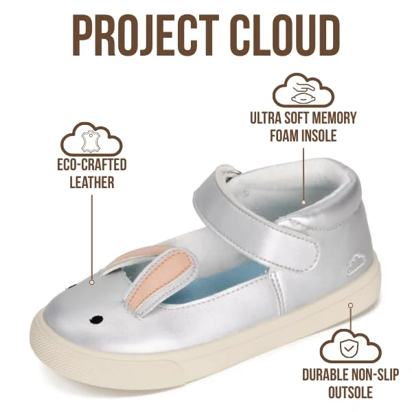 Project Cloud Kids | Mary Jane Sneakers with Terry Cloth Lining | Hook-and-Loop | Memory Foam | Lightweight | Non-Slip Toddlers & Kids - Image 23