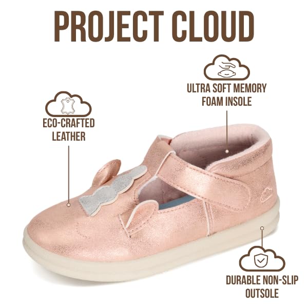 Project Cloud Kids | Mary Jane Sneakers with Terry Cloth Lining | Hook-and-Loop | Memory Foam | Lightweight | Non-Slip Toddlers & Kids - Image 28
