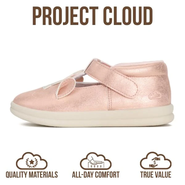Project Cloud Kids | Mary Jane Sneakers with Terry Cloth Lining | Hook-and-Loop | Memory Foam | Lightweight | Non-Slip Toddlers & Kids - Image 29