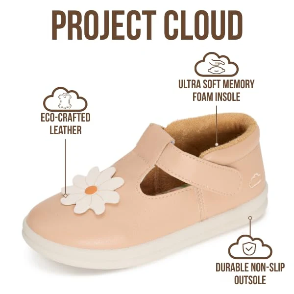 Project Cloud Kids | Mary Jane Sneakers with Terry Cloth Lining | Hook-and-Loop | Memory Foam | Lightweight | Non-Slip Toddlers & Kids - Image 33